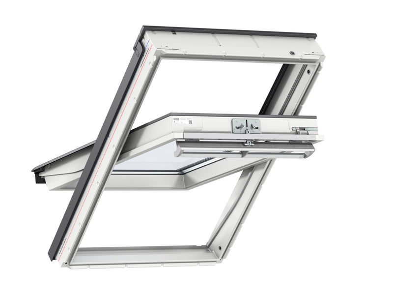 Velux White Pu Centre Pivot Roof Window - 55X78Cm
