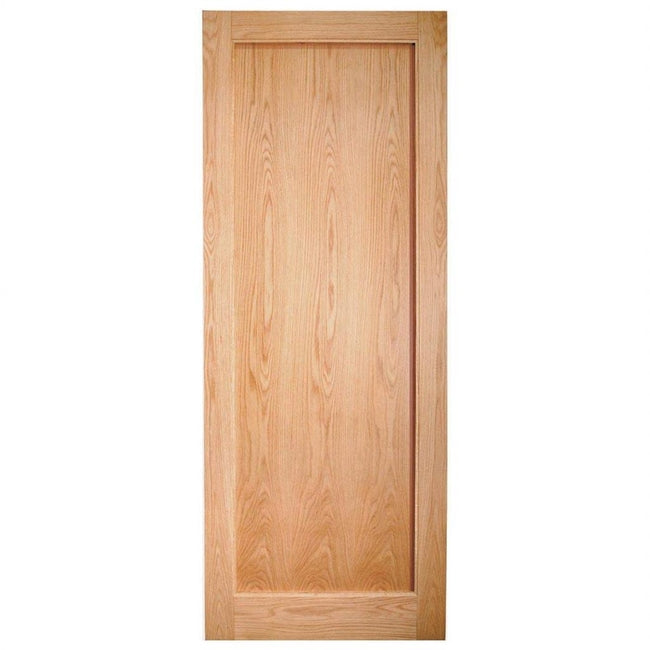 Indoors Rushmore Shaker Oak Door Pre-Finished 80X34