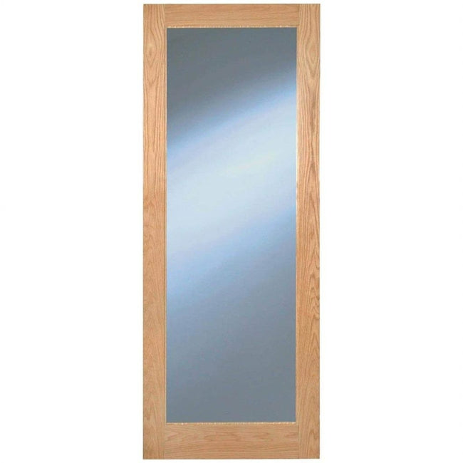 Indoors Rushmore Clear Glazed Oak Door Pre-Fin 80X32