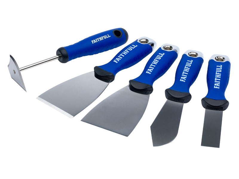 Faithful 5 Piece Decorating Cutlery Set