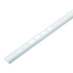 Homelux Round Edge Tile Trim White 9mm