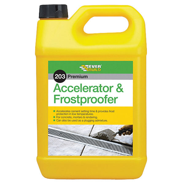 Everbuild 5Ltr Accelerator and Frostproofer