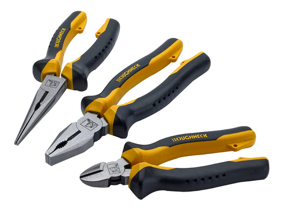 Roughneck 3 Piece Plier Set