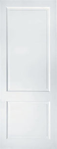 Indoors Primed Auburn Solid White 78 X 26 X 44Mm 2 Panel