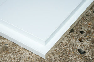 15mm Edged Panels White 2440 X 457mm  18"