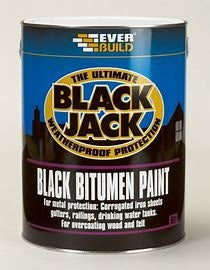 Everbuild Black Bitumen Paint