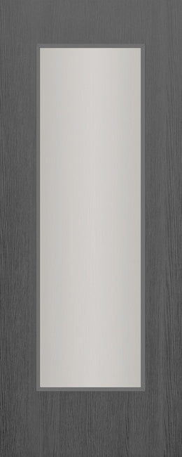 Seadec Grey Range Grey Napoli 1 Panel Shaker Frosted