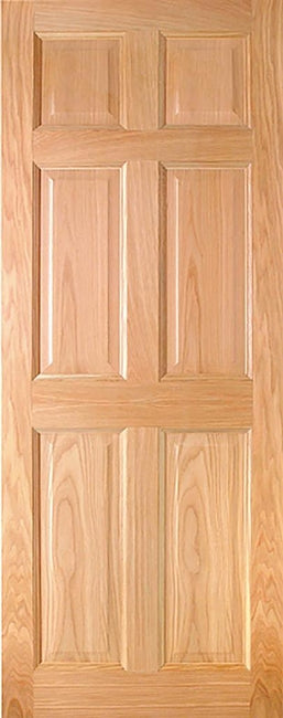Indoors Hartford Pre-Fin Oak 6-Panel Engd Door 78X24