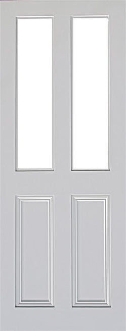 Indoors Claremont Primed Door Bevellled Glazed 78X30