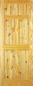 Indoors Berkley Pine Door 80X34X42Mm 6 Panel