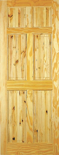 Indoors Berkley Pine Door 80X34X42Mm 6 Panel