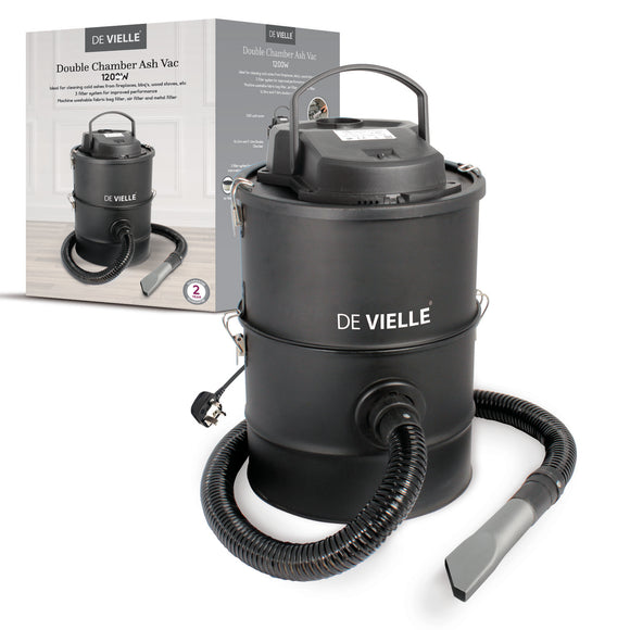 Devielle Double Chamber Ash Vac 25l 1200w