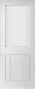 Seadec White Primed Nevada Frosted Glass