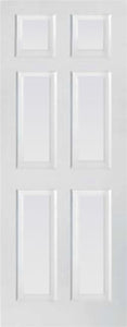 Indoors Toronto 6 Panel Primed Door 78X26X44Mm