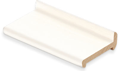 Indoors White Primed T-Rebate Moulding 2.1M X 5 Lengths