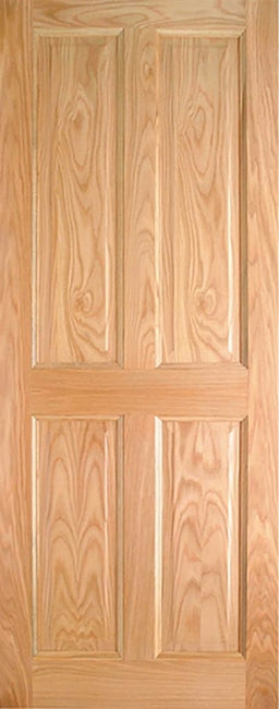 Indoors Lawrence Pre-Fin Oak 4-Panel Engd Door 78X26