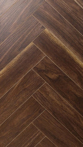 Canadia Wood Block Norbon Walnut Herringbone